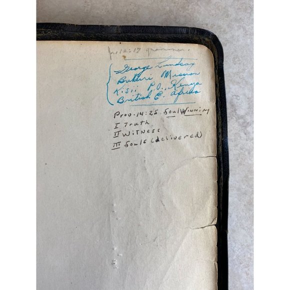 The New 1934 Chain Reference Bible Third Improved Edition King James Version - Picture 16 of 16